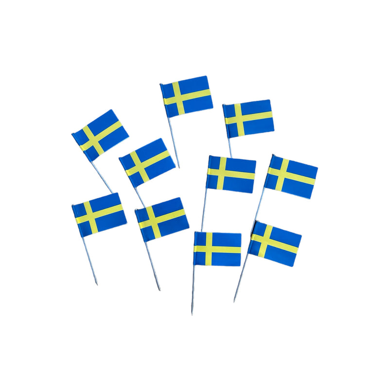 Svenske flagg 10 stk
